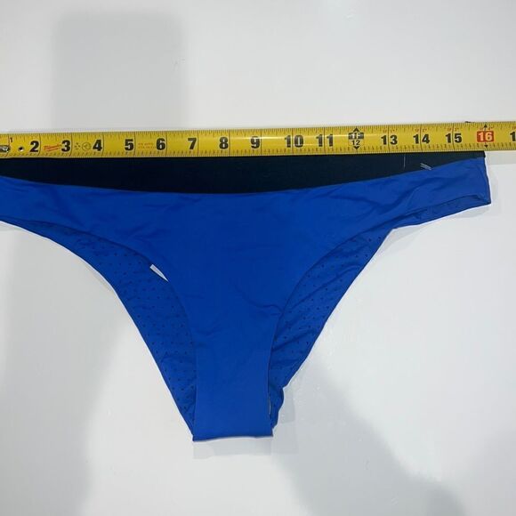 NWOT Ripcurl Classic Surf Full Coverage Bikini Bottom XL Reversible Blue - Picture 9 of 16